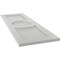 Ekena Millwork True Fit PVC Center Circle Arts & Crafts Fixed Mount Shutters, Hailstorm Gray, 18W x 28H, PR TFP001AC18X028ST - alternate 14